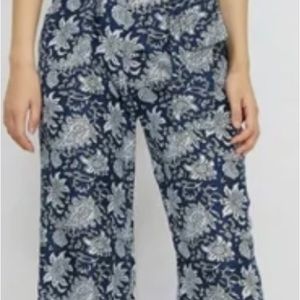 Silk floral jumpsuit